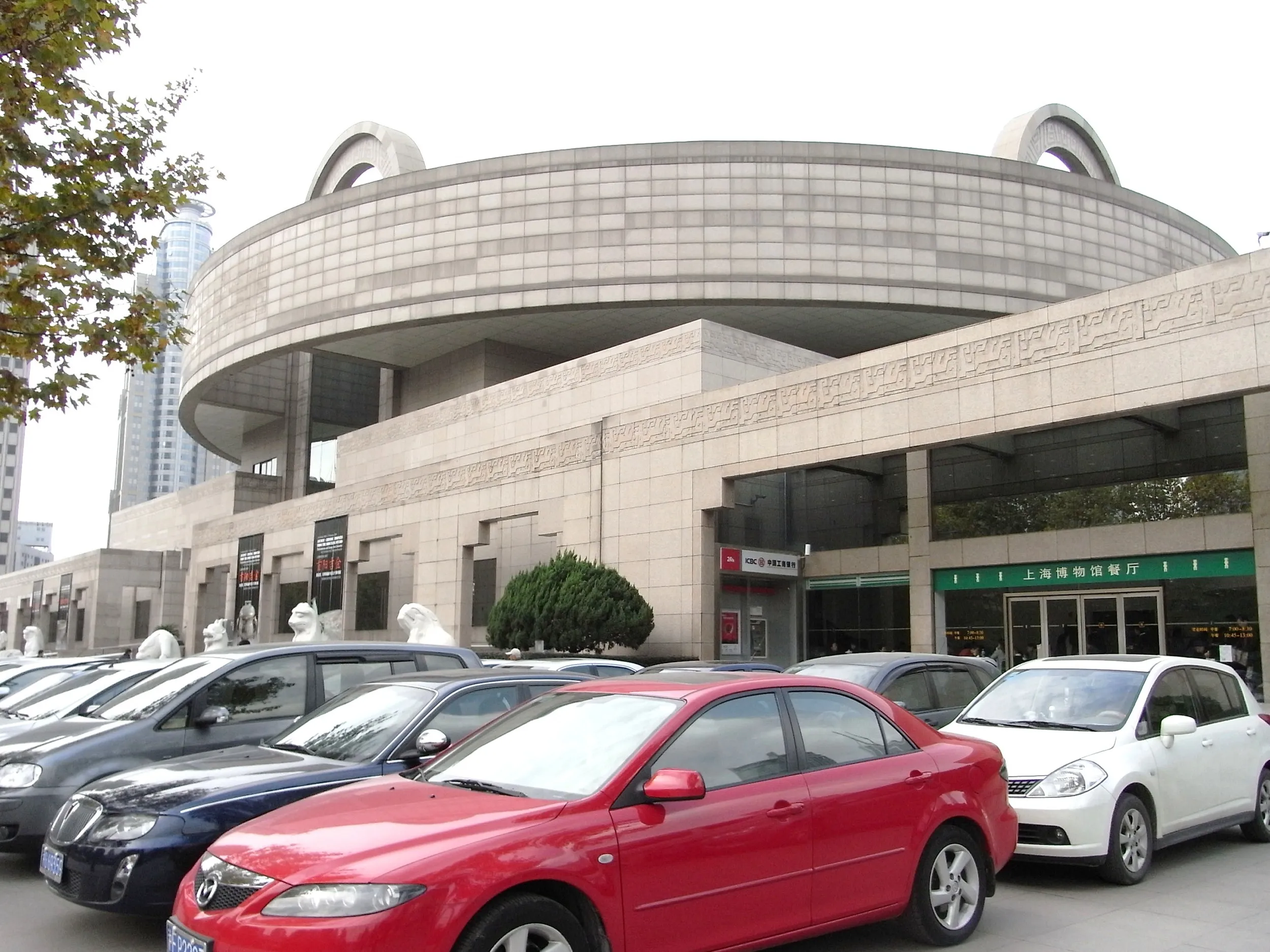 上海博物館 入り口