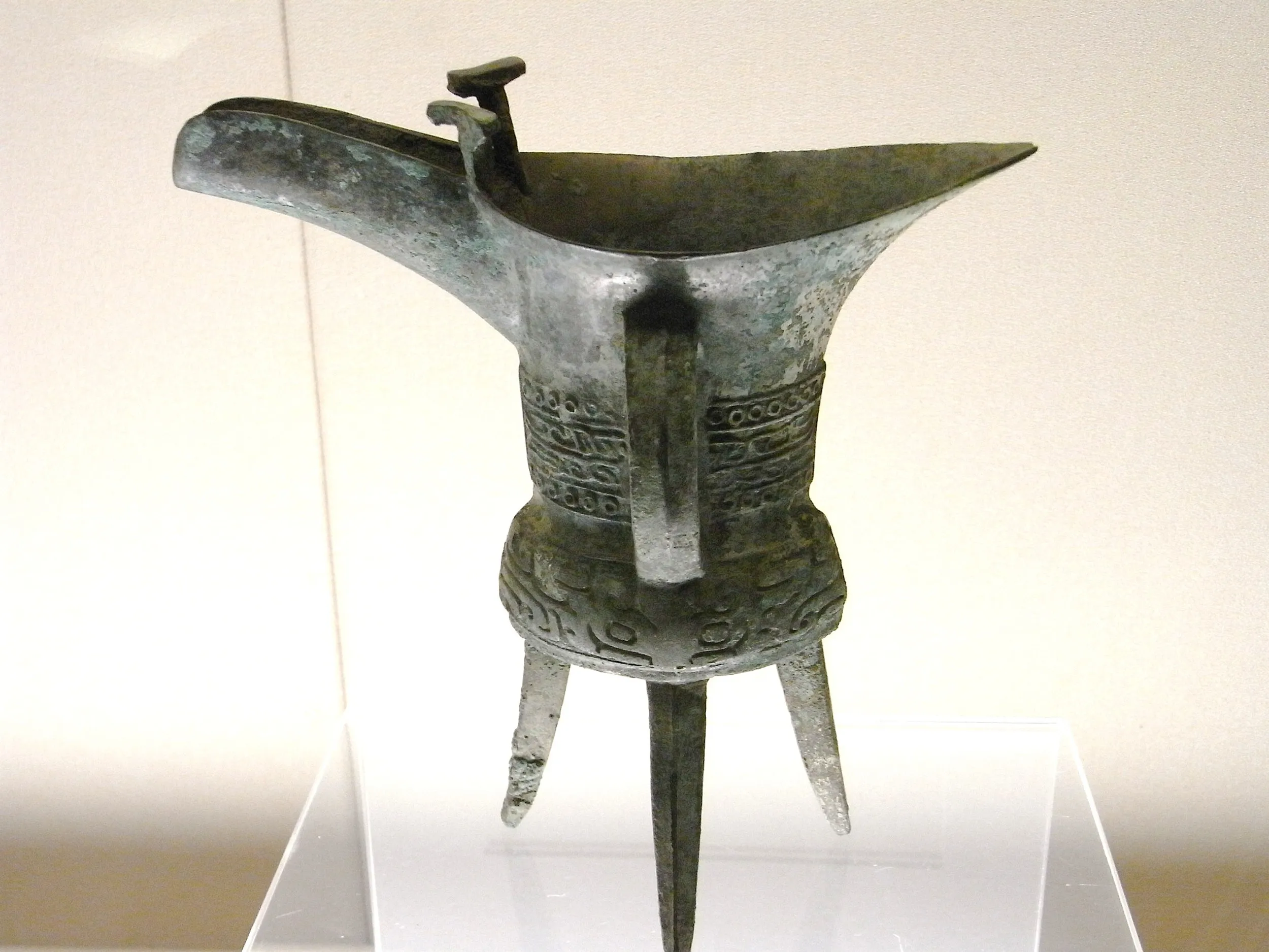 獣面紋爵（展示）