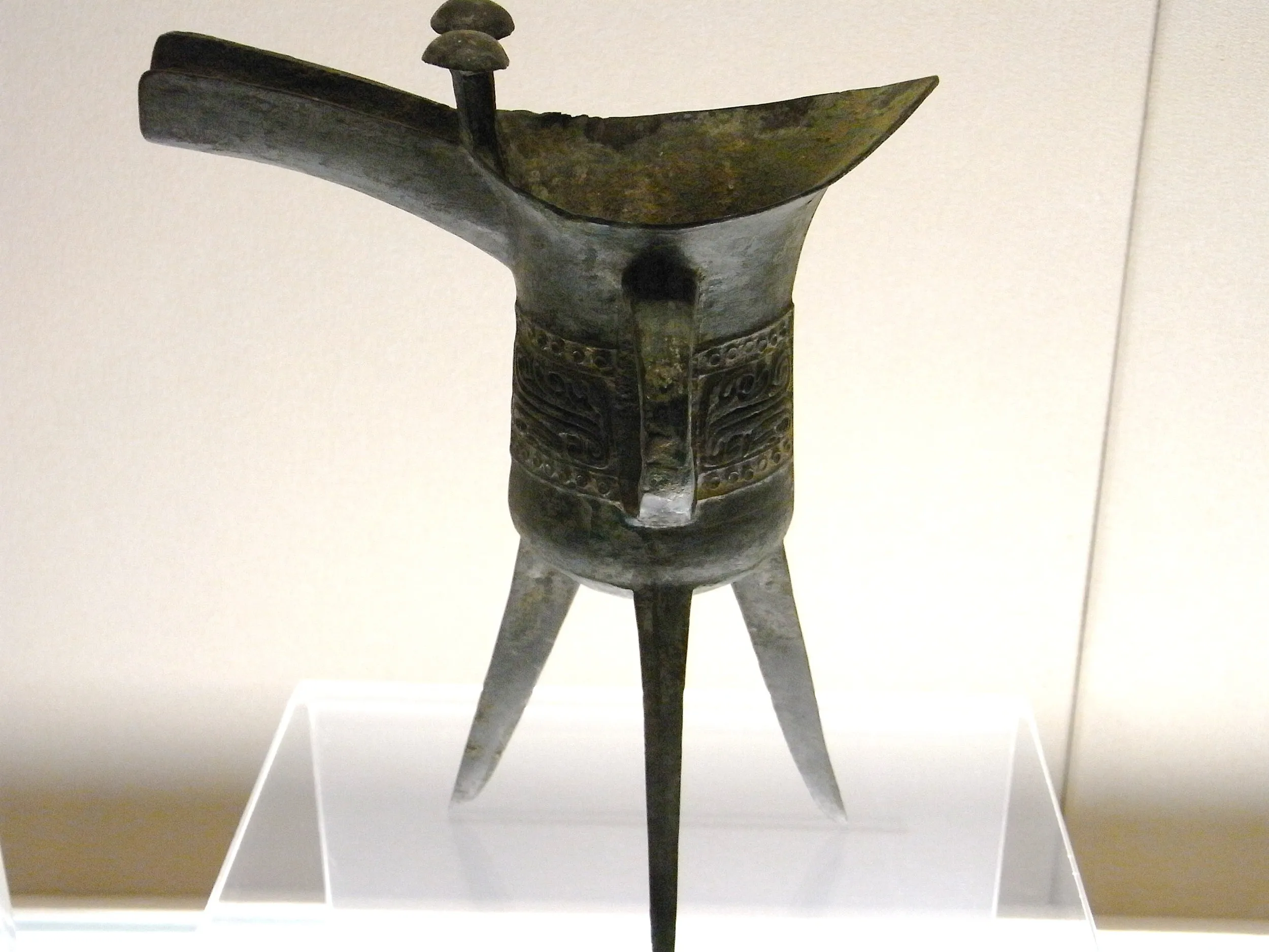 獣面紋爵（展示）