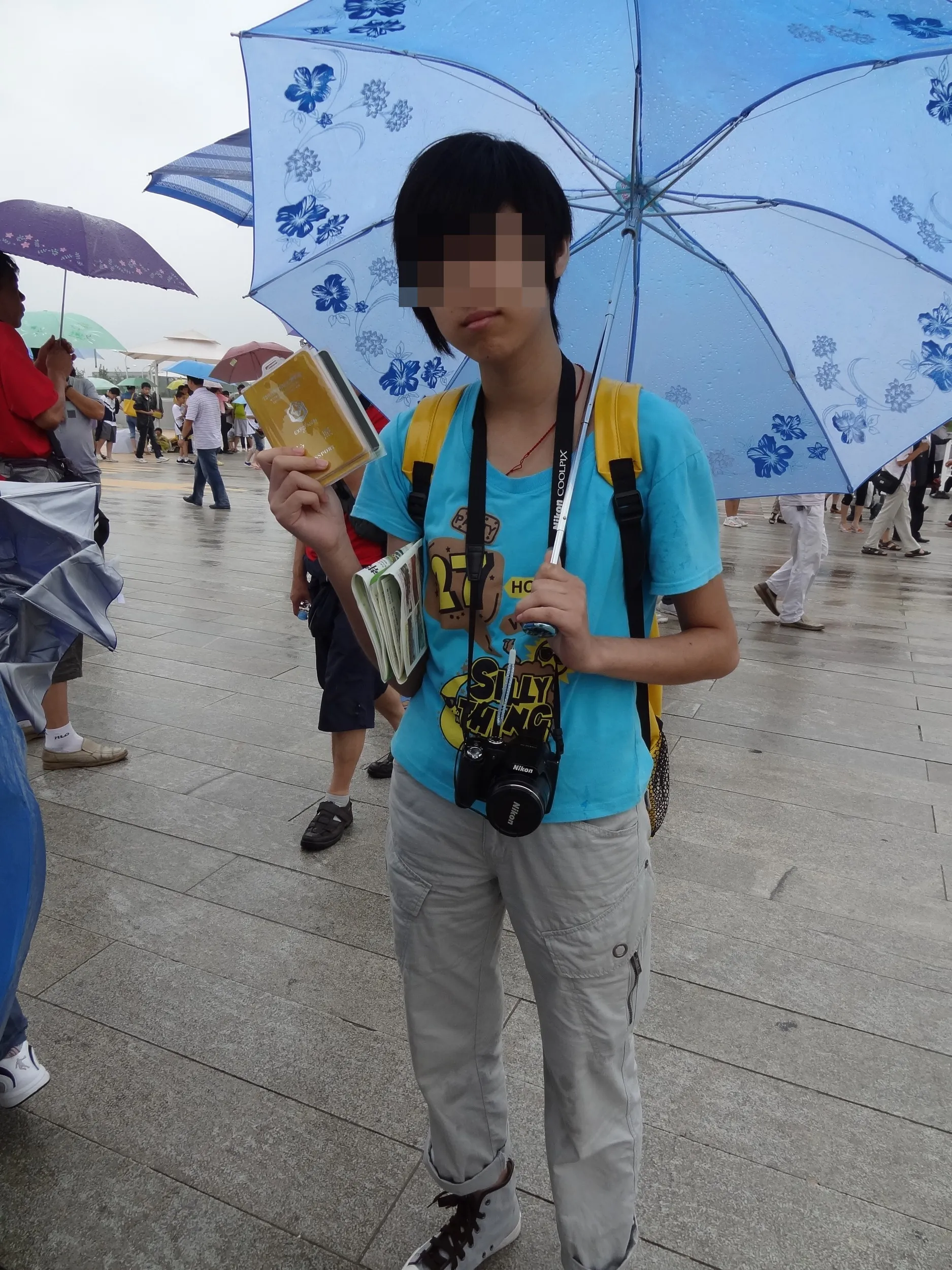 一緒に行った南昌の大学生