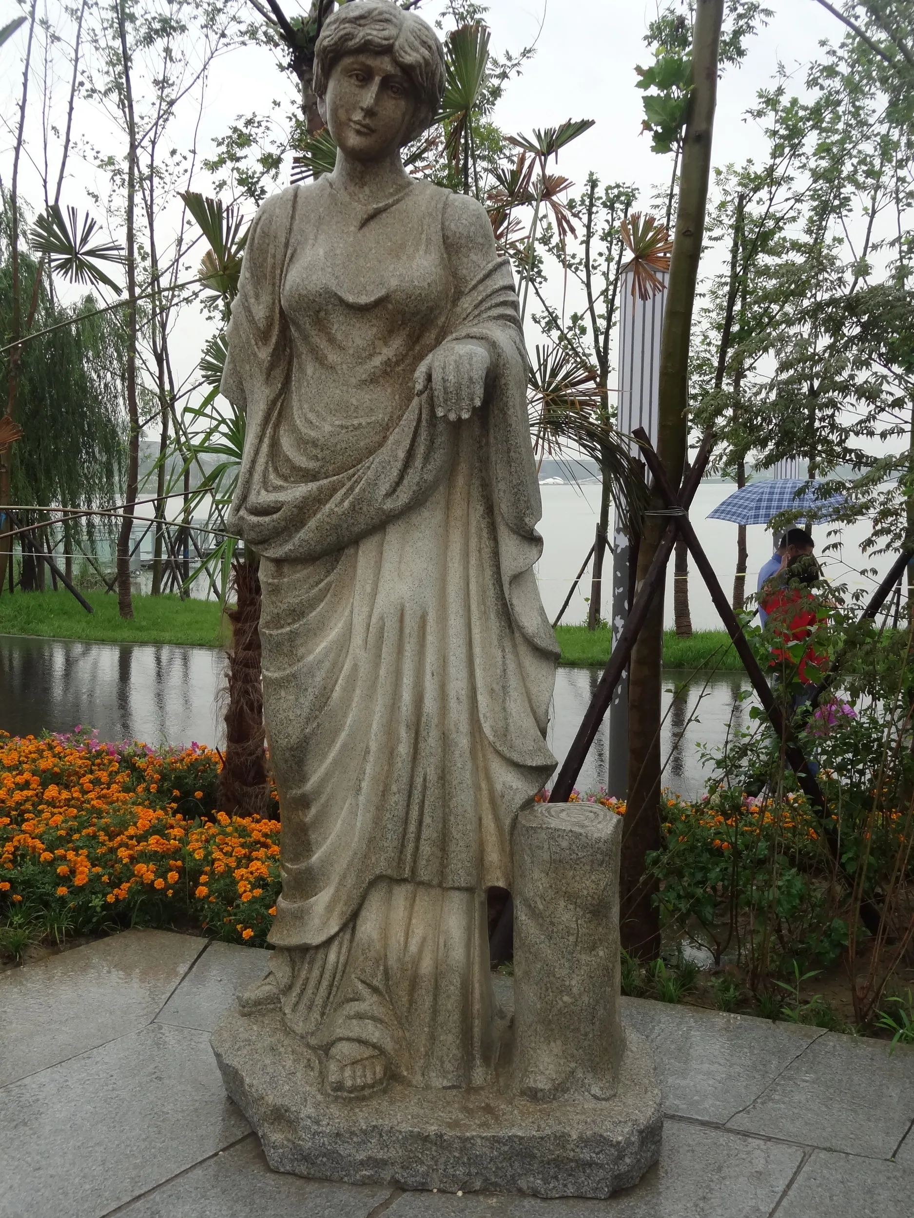 古代ギリシャ園の風景